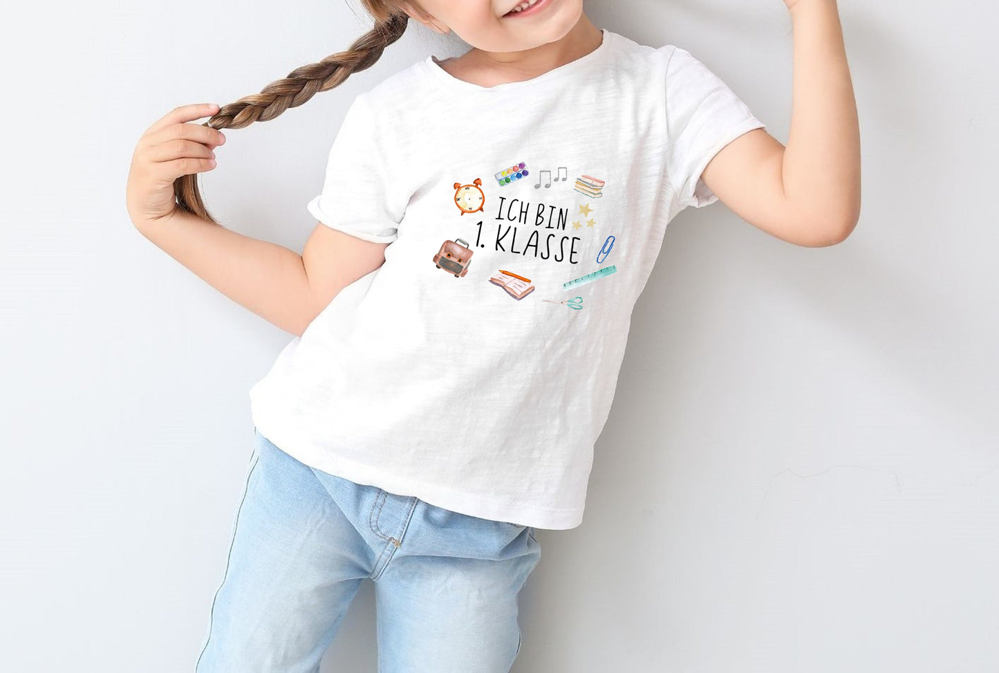 Bügelbild Schulanfang - Ich bin erste Klasse