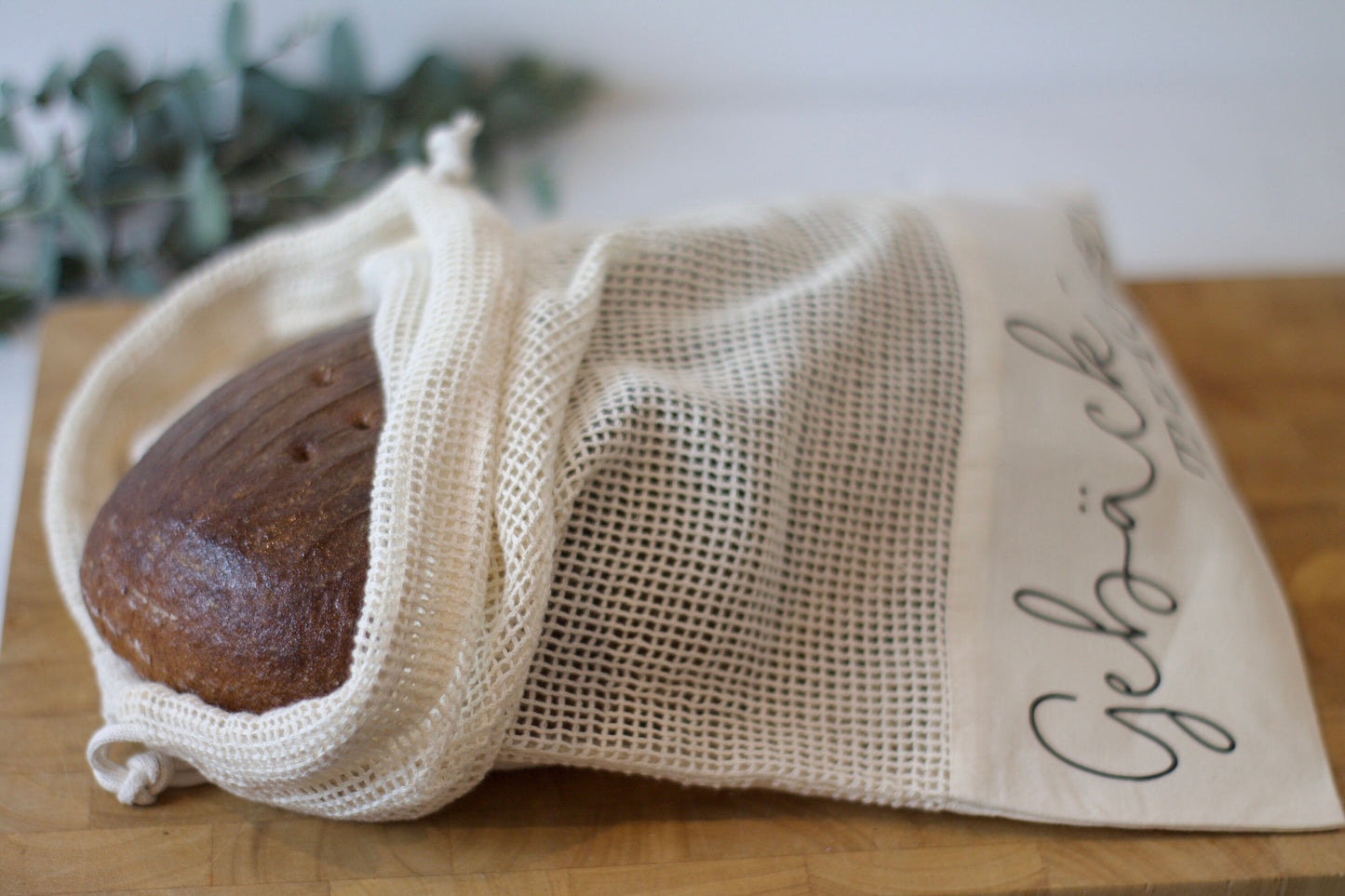 Lustige & nachhaltige Brot- und Brötchentasche