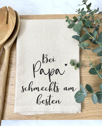 Geschirrtuch als liebevolles Geschenk – personalisierbar & hochwertig aus Baumwolle