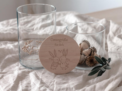 Personalisiertes Vorratsglas zu Ostern mit Gravur