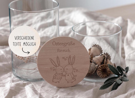Personalisiertes Vorratsglas zu Ostern mit Gravur