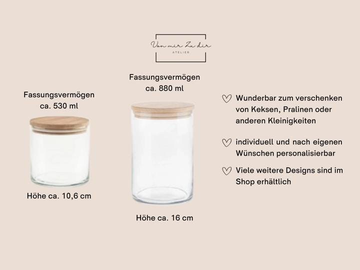 Personalisiertes Vorratsglas zu Ostern mit Gravur