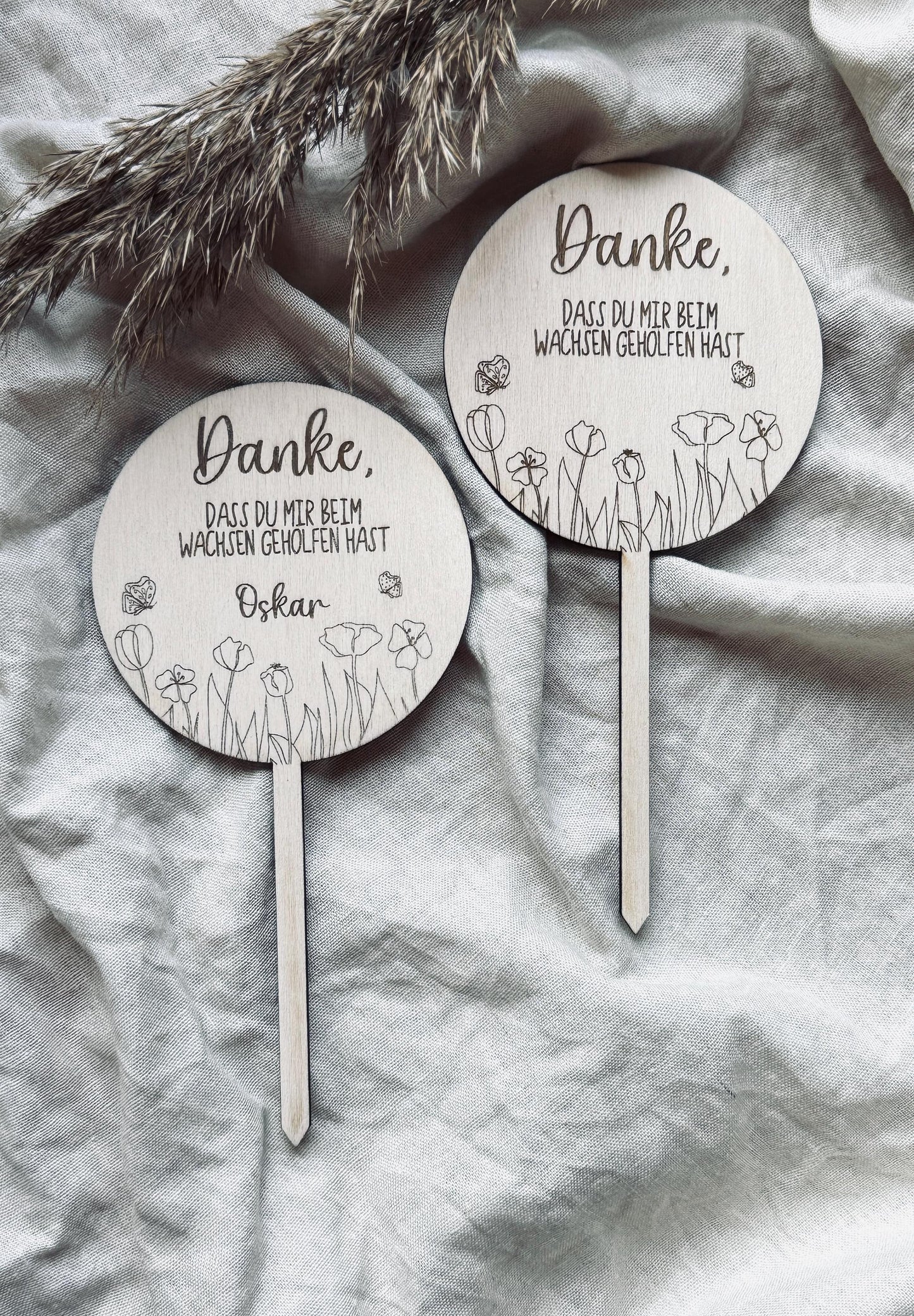 Blumenstecker | Danke, dass du mir beim wachsen geholfen hast