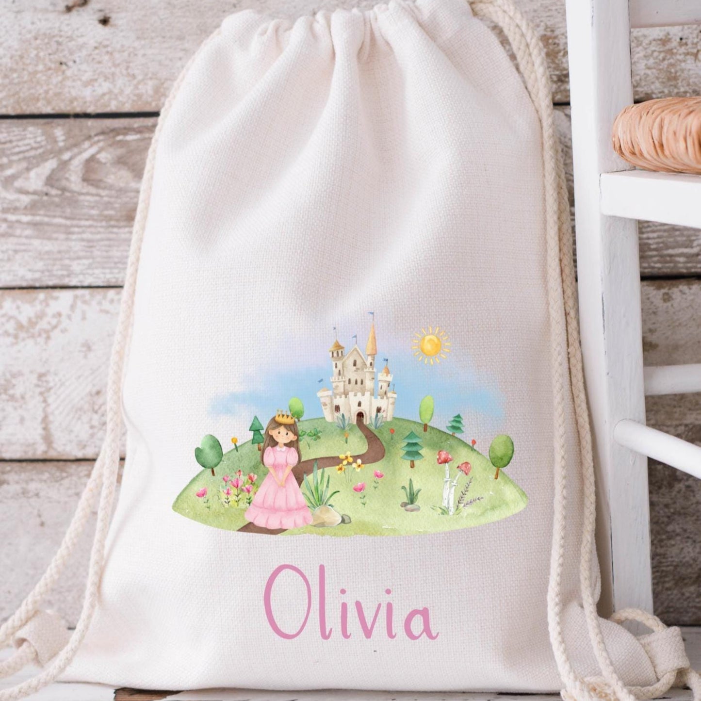 Wechselkleidung für Mädchen mit Prinzessin Print