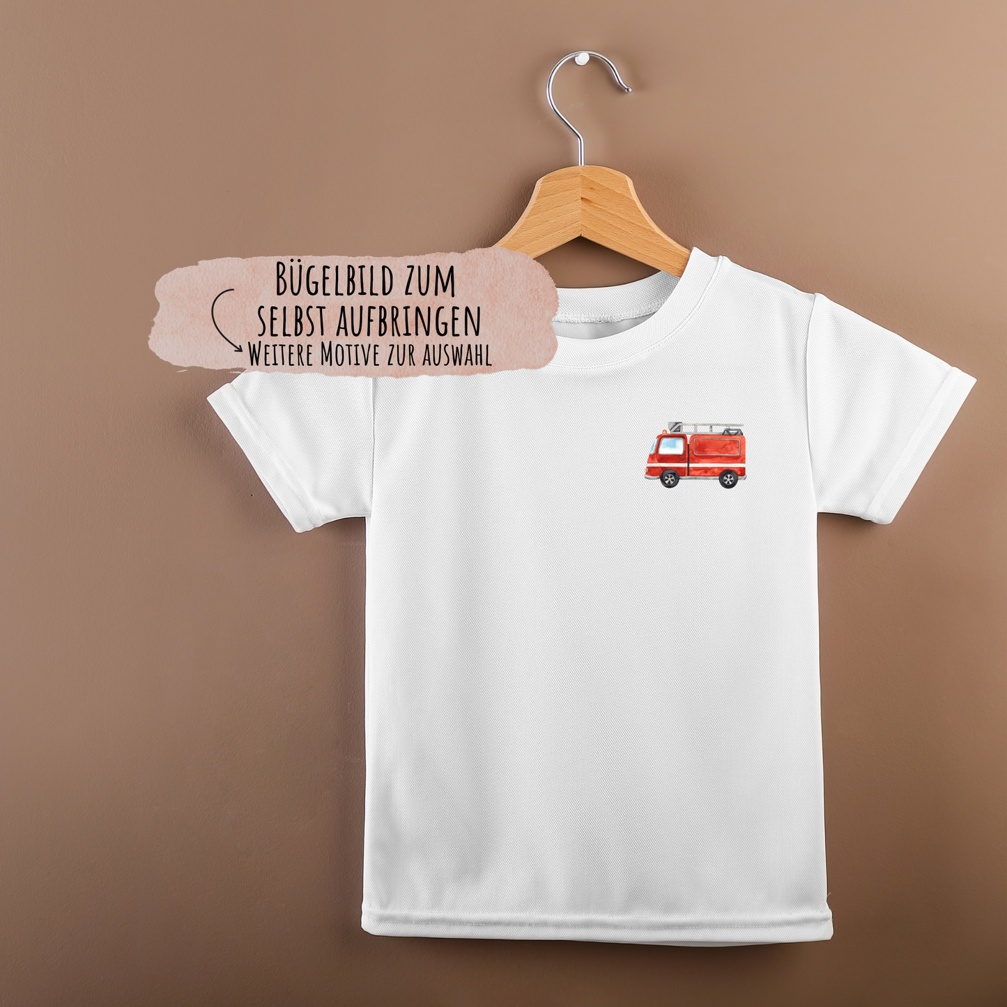 Bügelbild Feuerwehr / Kind / Patch / Aufnäher / Bügelmotiv