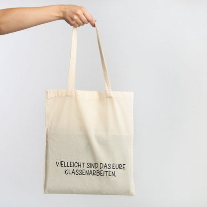 Geschenk für Lehrer – Praktische und humorvolle Baumwolltasche für den Schulalltag