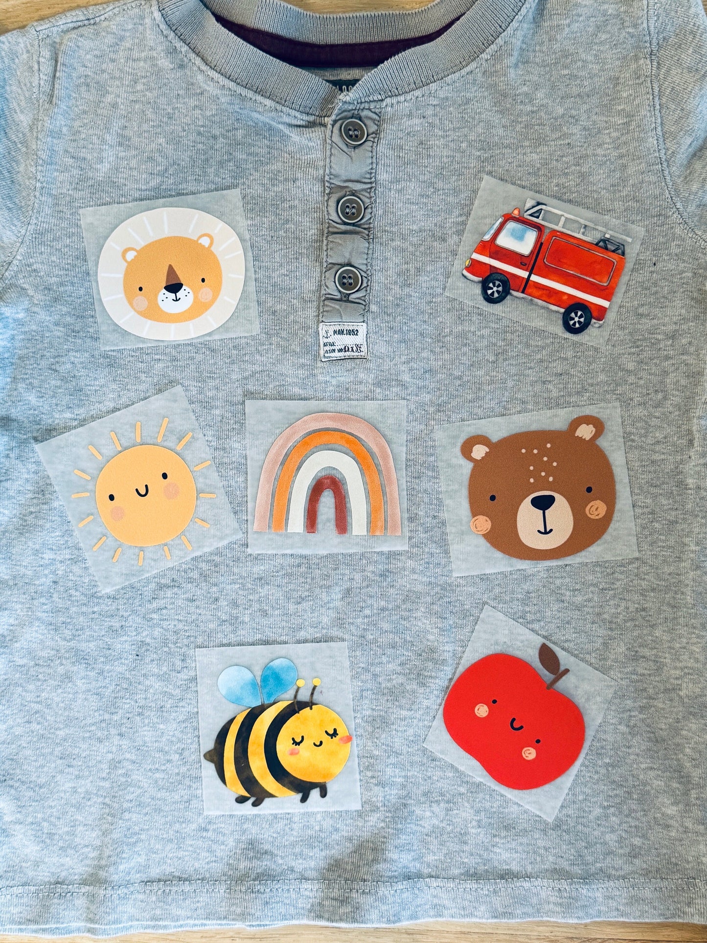 Bügelbild Bär / Kind / Patch / Aufnäher / Bügelmotiv