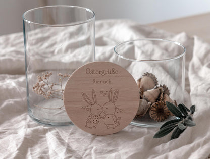 Personalisiertes Vorratsglas zu Ostern mit Gravur