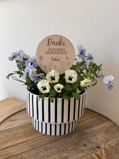 Blumenstecker | Danke, dass du mir beim wachsen geholfen hast